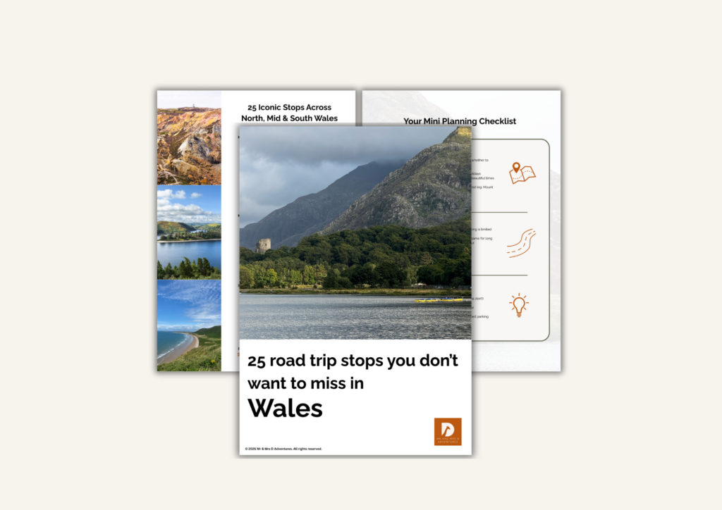 A Wales road trip planning guide by Mr and Mrs D Adventures 